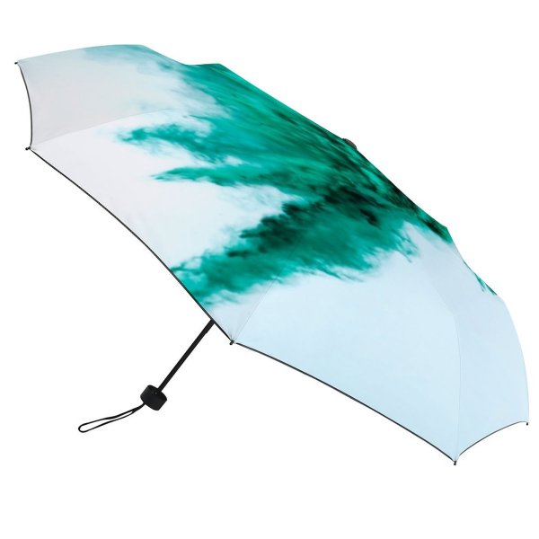 yanfind Umbrella Manual Space Emerald Brightly Social Studio Issues Turquoise England Splattered Changing High Vitality Windproof waterproof anti-ultraviolet protection golf umbrella