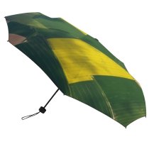 yanfind Umbrella Manual Non Agriculture Rural High Ile Agricultural Aerial Urban Europe Field France Patchwork Windproof waterproof anti-ultraviolet protection golf umbrella