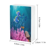 yanfind Cigarette Case Relaxation Tranquility Fish Coral Undersea Acanthuridae Beauty Ecosystem Andaman Sea Hard Plastic Crushproof Cigarette Case