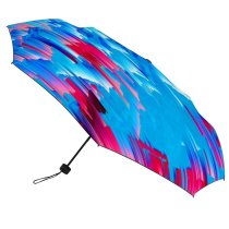yanfind Umbrella Manual Space Grunge Display Digital Futuristic High Generated Chaos Flowing Dimensional Failure Parallel Windproof waterproof anti-ultraviolet protection golf umbrella