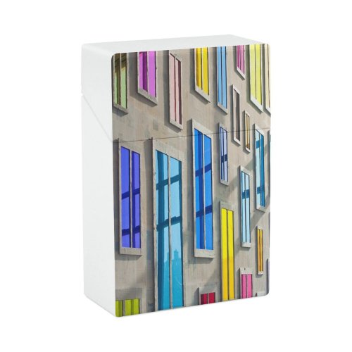 yanfind Cigarette Case Massachusetts Window Institute Built Structure Contemporary Reflection Boston Art Destinations Entertainment Architecture Hard Plastic Crushproof Cigarette Case