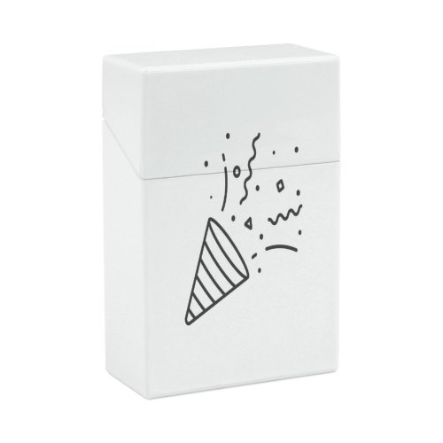 yanfind Cigarette Case Space Festival Social Carnival Cone Anniversary Present Party Popper Cracker Emoticon Hard Plastic Crushproof Cigarette Case