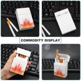 yanfind Cigarette Case Bizarre Changing Erupting Face Shot Temperature Named Physical Performance Abstract Connection Motion Hard Plastic Crushproof Cigarette Case