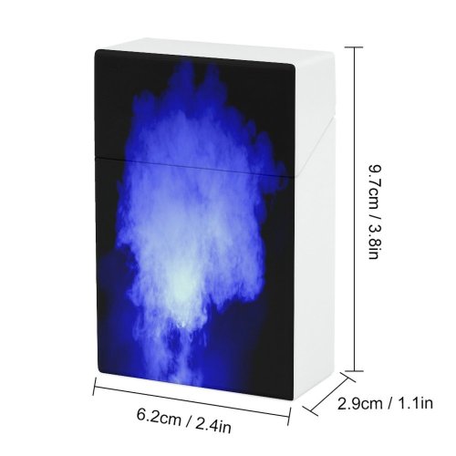 yanfind Cigarette Case Space Glowing Effects Studio Dramatic Heat Futuristic Fuel England Natural Photographic Shot Hard Plastic Crushproof Cigarette Case
