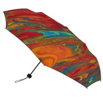 yanfind Umbrella Manual Art Abstract USA Creativity Windproof waterproof anti-ultraviolet protection golf umbrella