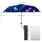yanfind Umbrella Manual Space Transfer Glowing Telephone Fiber Optometry Data Optic Defocused Virtual Lighting Natural Windproof waterproof anti-ultraviolet protection golf umbrella