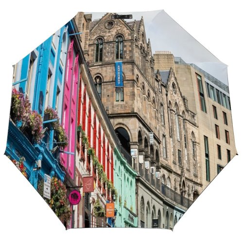 yanfind Umbrella Manual District Scotland History Built Structure Street Sky Vibrant Edinburgh Cities Downtown Destinations Windproof waterproof anti-ultraviolet protection golf umbrella