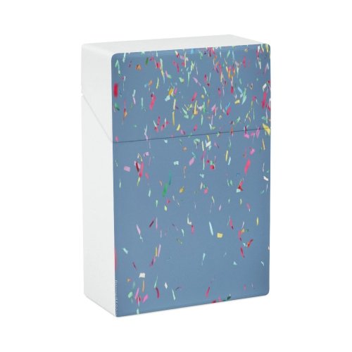 yanfind Cigarette Case Sky France Mid Clear Sunny Outdoors Hard Plastic Crushproof Cigarette Case