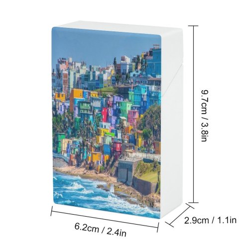 yanfind Cigarette Case Beach Outdoors District Land Island Architecture Built Cityscape City Sunlight Exterior Sea Hard Plastic Crushproof Cigarette Case