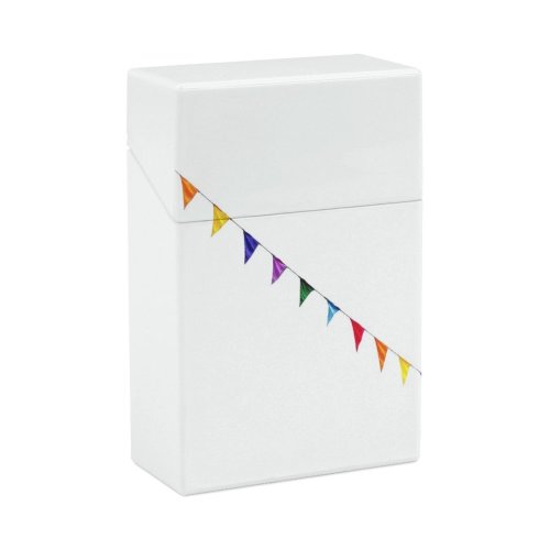 yanfind Cigarette Case Space Hanging String Bunting Sky Craft Art Decoration Clear Sunny Hard Plastic Crushproof Cigarette Case