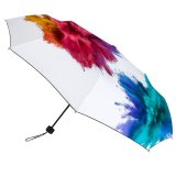 yanfind Umbrella Manual Space Studio England Splattered Changing Vitality Agility Imagination Natural Speed Turbulence Form Windproof waterproof anti-ultraviolet protection golf umbrella