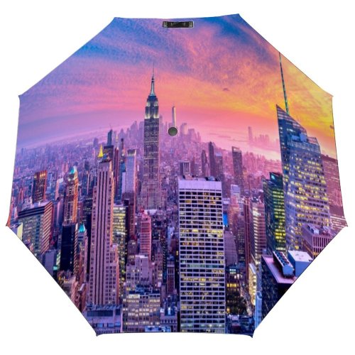 yanfind Umbrella Manual Sky Famous Illuminated Downtown Observation Exterior Travel Sunset Outdoors Urban Center Windproof waterproof anti-ultraviolet protection golf umbrella