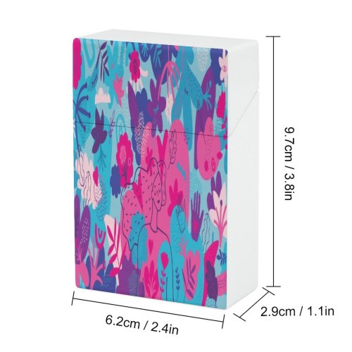 yanfind Cigarette Case Cheerful Benefits Happiness Lifestyles Love Emotion Break Alertness Meditating Panoramic Wellbeing Hard Plastic Crushproof Cigarette Case