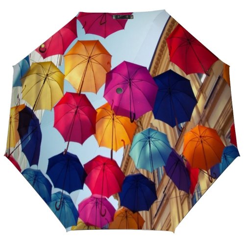 yanfind Umbrella Manual Hanging String Sky Sunlight Outdoors Abundance Umbrella Manual Windproof waterproof anti-ultraviolet protection golf umbrella