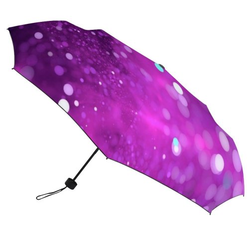 yanfind Umbrella Manual Natural Shiny Social Blurred Fractal Digitally Art Abstract Space Light Motion Windproof waterproof anti-ultraviolet protection golf umbrella