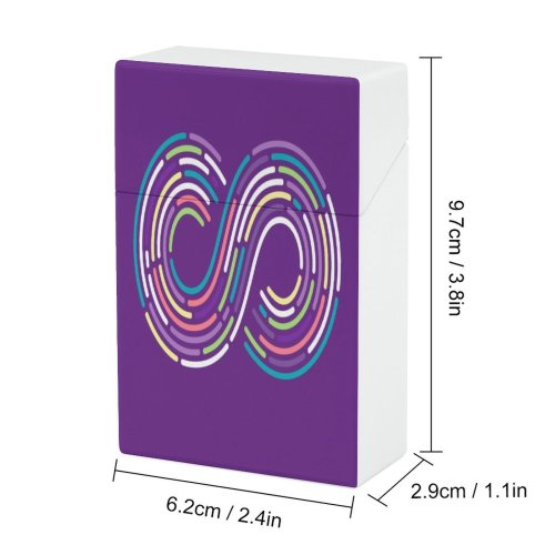 yanfind Cigarette Case Advertisement Web Initiative Confidence Illusion Showing Information Commerce Show Marketing Strategy Hard Plastic Crushproof Cigarette Case