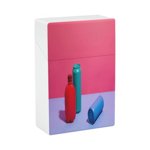 yanfind Cigarette Case Studio Turquoise Unhealthy Can Purple Decisions Shot Side Vibrant Eating Choice Hard Plastic Crushproof Cigarette Case