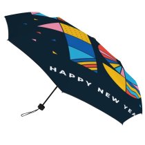 yanfind Umbrella Manual Display Happiness Social Number Block Party Year's Wishing Year Eve Infographic Windproof waterproof anti-ultraviolet protection golf umbrella