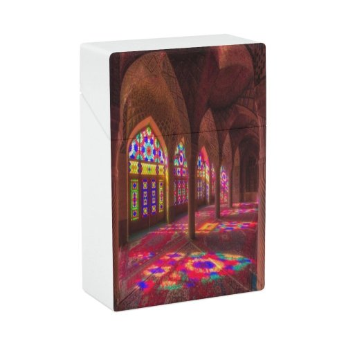 yanfind Cigarette Case Old Tranquility Place Beam Shiraz Beauty Journey Scenics Countries Ancient Exoticism Hard Plastic Crushproof Cigarette Case