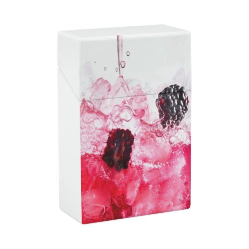 yanfind Cigarette Case Studio Cube Temperature Shot Francisco Freshness Blackberry California Summer Hard Plastic Crushproof Cigarette Case