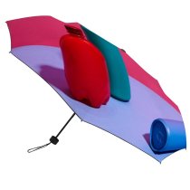 yanfind Umbrella Manual Studio Turquoise Unhealthy Can Purple Decisions Shot Side Vibrant Eating Choice Windproof waterproof anti-ultraviolet protection golf umbrella