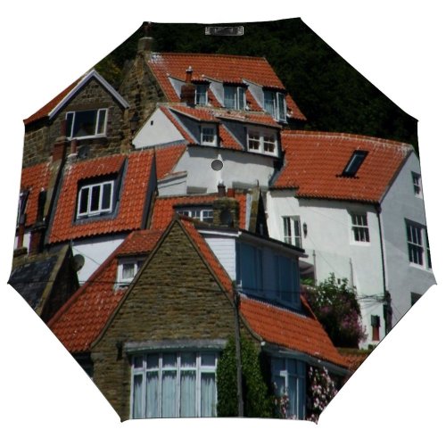 yanfind Umbrella Manual Growth Rooftop Tree Residential Tile Exterior District Window Townscape Brick Built Structure Windproof waterproof anti-ultraviolet protection golf umbrella