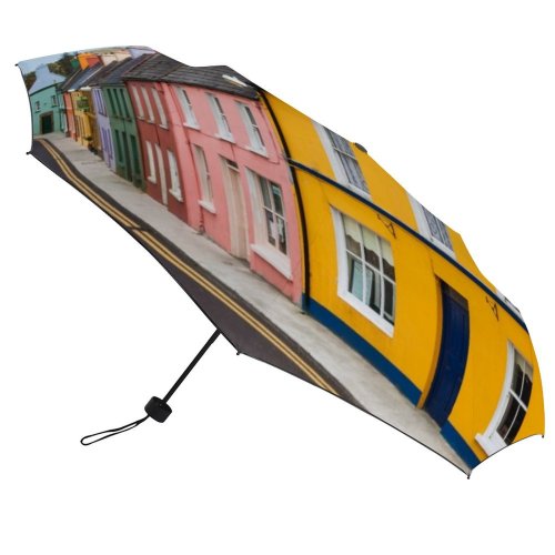 yanfind Umbrella Manual Sky Window Republic Exterior Beara Cork Travel Outdoors Row Peninsula Europe Building Windproof waterproof anti-ultraviolet protection golf umbrella