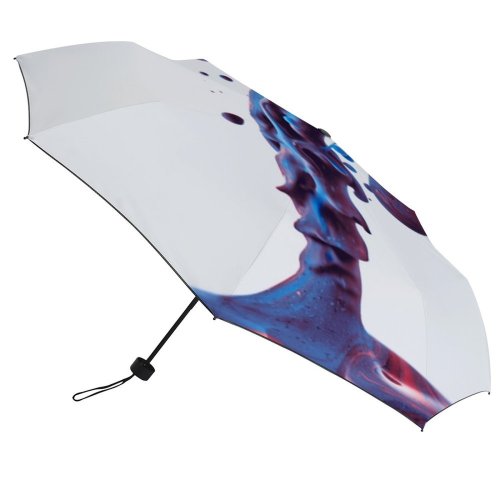 yanfind Umbrella Manual England Liquid Vibrant Alien London Drop Abstract UK Bubble Windproof waterproof anti-ultraviolet protection golf umbrella