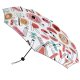 yanfind Umbrella Manual Doodle X Z I W F J E O P K S Windproof waterproof anti-ultraviolet protection golf umbrella