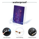 yanfind Cigarette Case Space Bizarre Glowing Crisscross Studio Vase Fiber Ultraviolet Futuristic Fuel Beam Data Hard Plastic Crushproof Cigarette Case