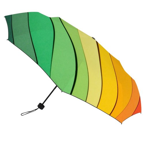 yanfind Umbrella Manual Simplicity Flexibility Layered Art Abstract Directly Gradient Elegance Craft Hungary Windproof waterproof anti-ultraviolet protection golf umbrella