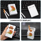 yanfind Cigarette Case Physical Exploding Studio Form Natural Turbulence Fumes Vibrant Contrasts Craft Imagination Abstract Hard Plastic Crushproof Cigarette Case