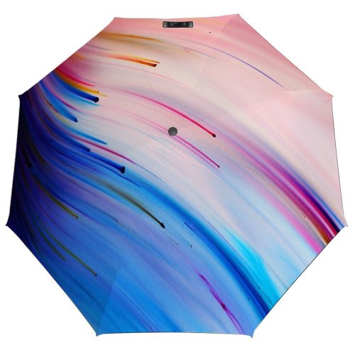 yanfind Umbrella Manual Santa Dye Monica Abstract Vitality Motion California USA Shot Studio Exploding Vibrant Windproof waterproof anti-ultraviolet protection golf umbrella