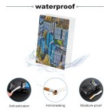 yanfind Cigarette Case Holyrood Tall Social Sprawl Place Rooftop Issues Leaf Turquoise Residential Renewal Block Hard Plastic Crushproof Cigarette Case