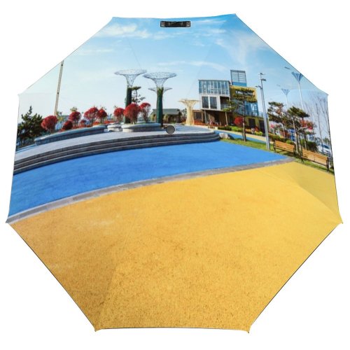 yanfind Umbrella Manual Space Parking Lot Way Tree Futuristic Province Beach Vitality Windproof waterproof anti-ultraviolet protection golf umbrella