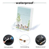 yanfind Cigarette Case Children Childhood Outdoors School Camp Boys Somersault Joy USA Tropical Cute Girls Hard Plastic Crushproof Cigarette Case