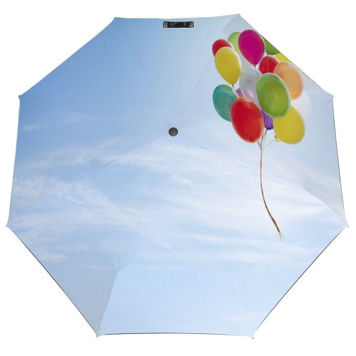 yanfind Umbrella Manual Sky Carefree England Childhood UK Travel London Outdoors Space Flying Freedom Cities Windproof waterproof anti-ultraviolet protection golf umbrella