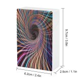 yanfind Cigarette Case Blurred Exploding Studio Flowing Research Curve Vibrant Communications Abstract Complexity Luminosity Hard Plastic Crushproof Cigarette Case