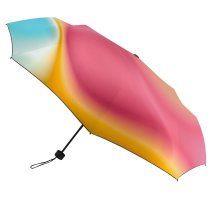 yanfind Umbrella Manual Glowing Twisted Blank Futuristic Smooth Mixing Rainbow Vitality Generated Empty Liquid Windproof waterproof anti-ultraviolet protection golf umbrella