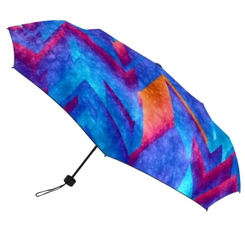 yanfind Umbrella Manual Sky Natural Panoramic Volcanic Rural Scene Dimensional Adventure Futuristic Travel Windproof waterproof anti-ultraviolet protection golf umbrella