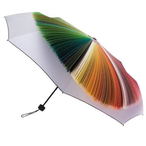yanfind Umbrella Manual Space Growth Studio Heap Rainbow Directly Vitality High Pie Dimensional Imagination Spectrum Windproof waterproof anti-ultraviolet protection golf umbrella