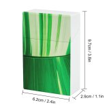 yanfind Cigarette Case Banana Outdoors Lifestyles Condition Natural Freshness Abstract Tropical Eating Beauty Tree Hard Plastic Crushproof Cigarette Case