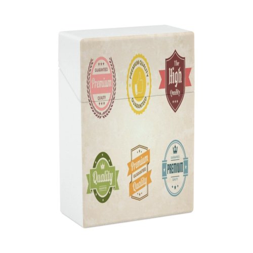yanfind Cigarette Case Old Headwear Crown Tall Wreath Laurel Quality Rubber Satisfaction High Award Hard Plastic Crushproof Cigarette Case