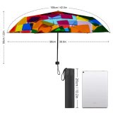 yanfind Umbrella Manual Planning Data Mystery UK Abundance Abstract Vitality Directly Confusion Windproof waterproof anti-ultraviolet protection golf umbrella