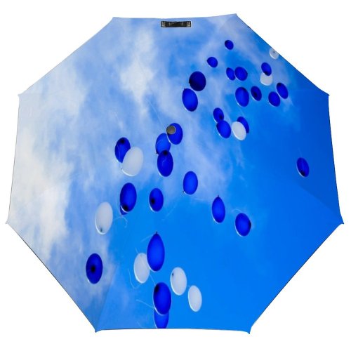yanfind Umbrella Manual Balloon Helium Sky Mid Entertainment Cloud Outdoors Freedom Flying Windproof waterproof anti-ultraviolet protection golf umbrella