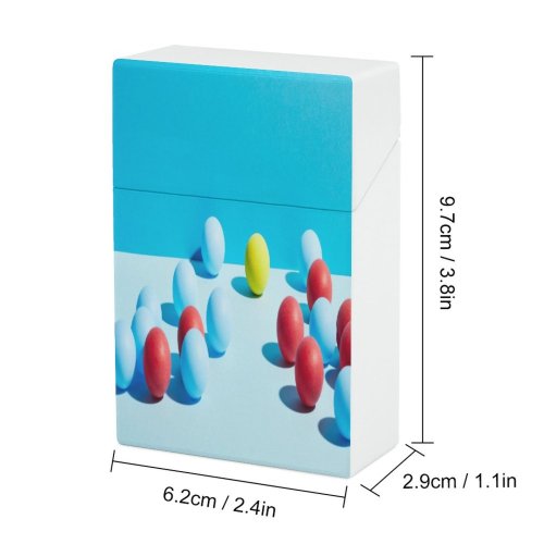 yanfind Cigarette Case Organized Space Studio Eccentric Leadership Guidance Dimensional Confidence From Shot Simplicity Meeting Hard Plastic Crushproof Cigarette Case