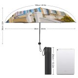 yanfind Umbrella Manual Residential County District Sky Northern Portrush Yard Estate Ireland City Sunny Real Windproof waterproof anti-ultraviolet protection golf umbrella