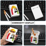 yanfind Cigarette Case Quality Positive Happiness Emotion Crowd Young Teamwork Rating Meter Community Organized Hard Plastic Crushproof Cigarette Case