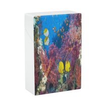 yanfind Cigarette Case Threadfin Relaxation Butterflyfish Tranquility Leisure Coral Undersea Beauty Ecosystem Sea Egypt Wild Hard Plastic Crushproof Cigarette Case