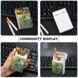 yanfind Cigarette Case Cheerful Dog Outdoors Emotion Love Young Garden Formal Playing Shaggy Cute Flowerbed Hard Plastic Crushproof Cigarette Case